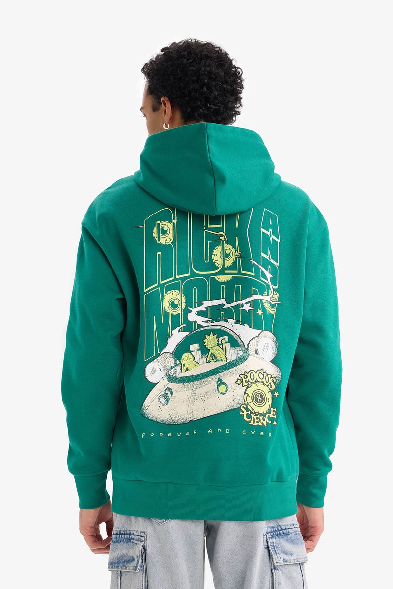 ديفاكتو هودي اوفر سايز من ريك ومورتي - Image 5